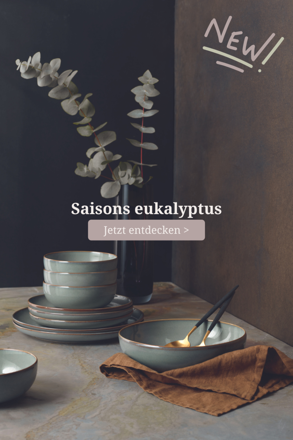 Saisons Geschirr eukalyptus