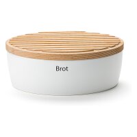 Continenta Brottopf aus Keramik weiß