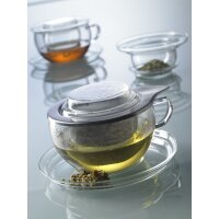 Trendglas Jena TEA TIME S Teetasse mit Edelstahlfilter | 0,4 l
