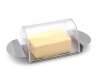 Weis Butter-/Käseglocke aus Edelstahl & Acryl