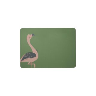Asa Selection Kinder-Tischset Fiona Flamingo | grün
