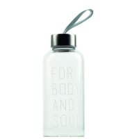 räder Glastrinkflasche Balance For Body and Soul